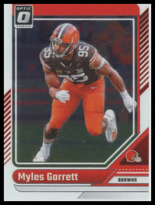 2024 Donruss Optic Myles Garrett 49 Cleveland Browns - Football Card Single