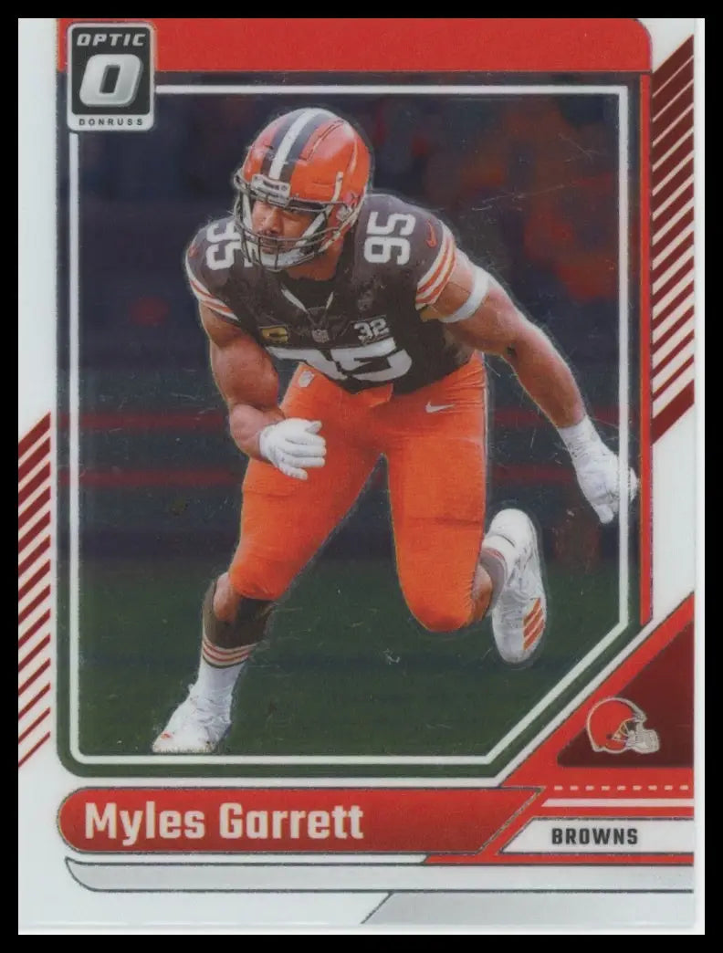2024 Donruss Optic Myles Garrett 49 Cleveland Browns - Football Card Single