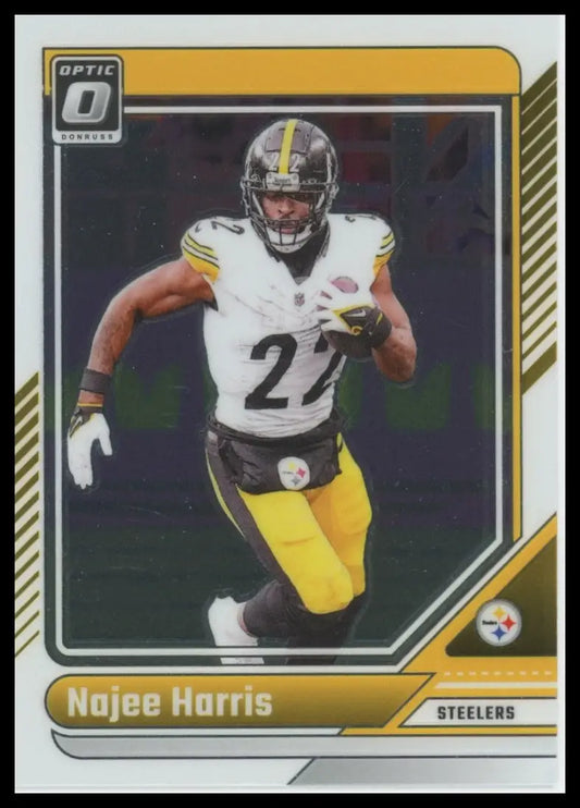 2024 Donruss Optic Najee Harris 165 Pittsburgh Steelers - Football Card Single