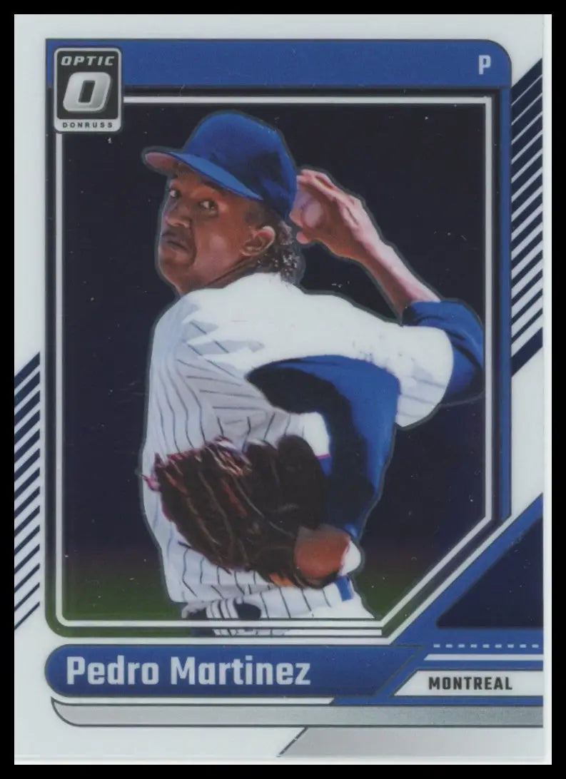 2024 Donruss - Optic Pedro Martinez 65 Montreal Expos Baseball NM - Baseball Card Single