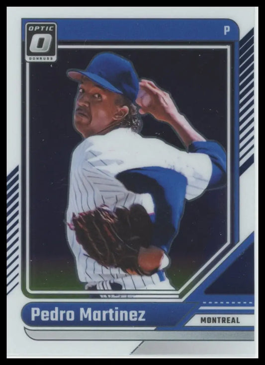 2024 Donruss - Optic Pedro Martinez 65 Montreal Expos Baseball NM - Baseball Card Single