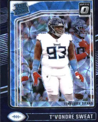 2024 Donruss Optic Purple Scope #295 T’Vondre Sweat