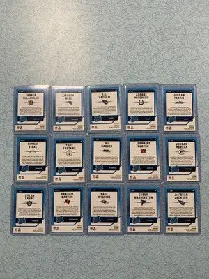 2024 Donruss Optic Red Pandora Rated Rookie Card Lot 15 Different Cards NFL RC’s - Football Card Single