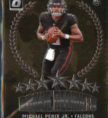 2024 Donruss Optic Rookie Recruits #10 Michael Penix Jr. - Football Card Single