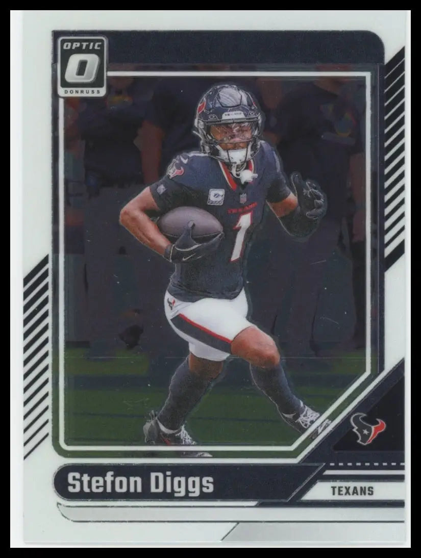 2024 Donruss Optic Stefon Diggs 78 Houston Texans - Football Card Single