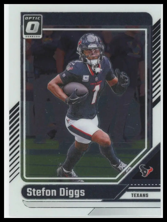 2024 Donruss Optic Stefon Diggs 78 Houston Texans - Football Card Single