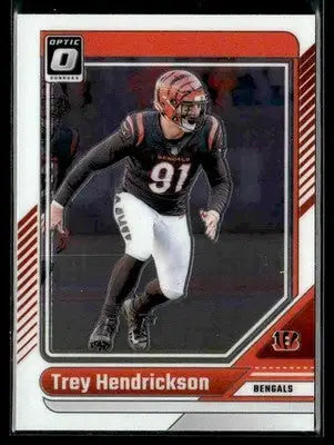 2024 Donruss Optic Trey Hendrickson #43 Cincinnati Bengals - Football Card Single