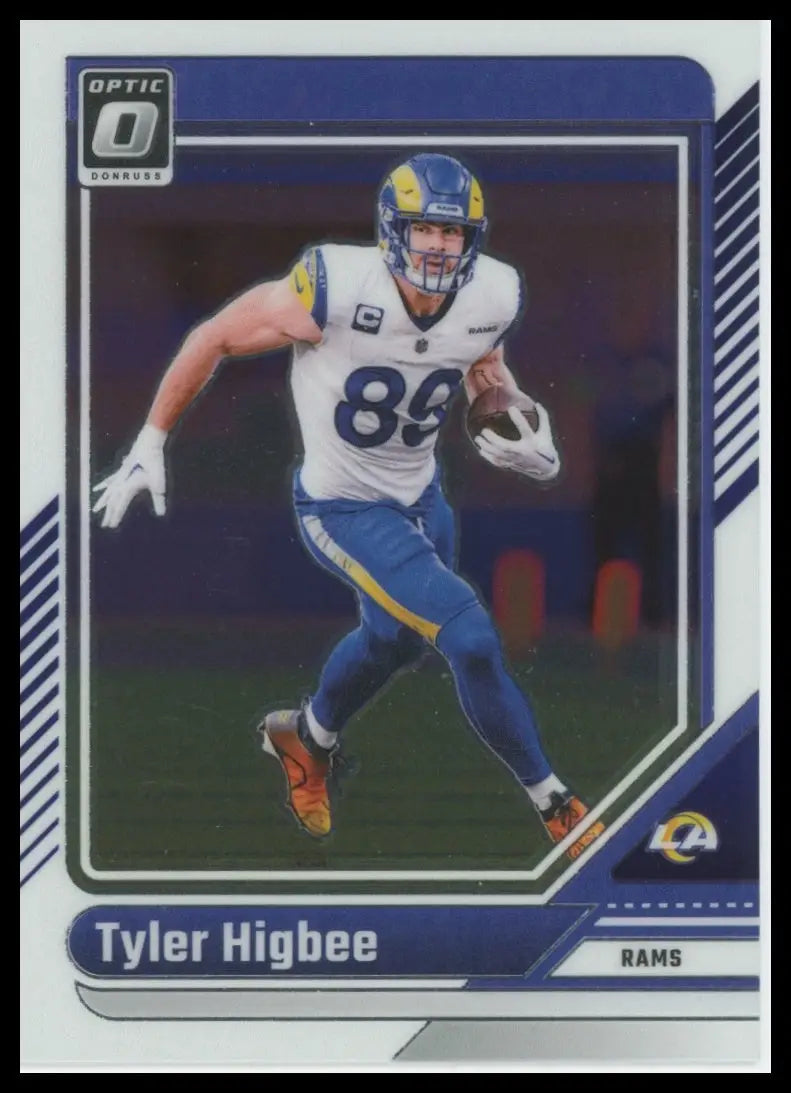 2024 Donruss Optic Tyler Higbee 117 Los Angeles Rams - Football Card Single