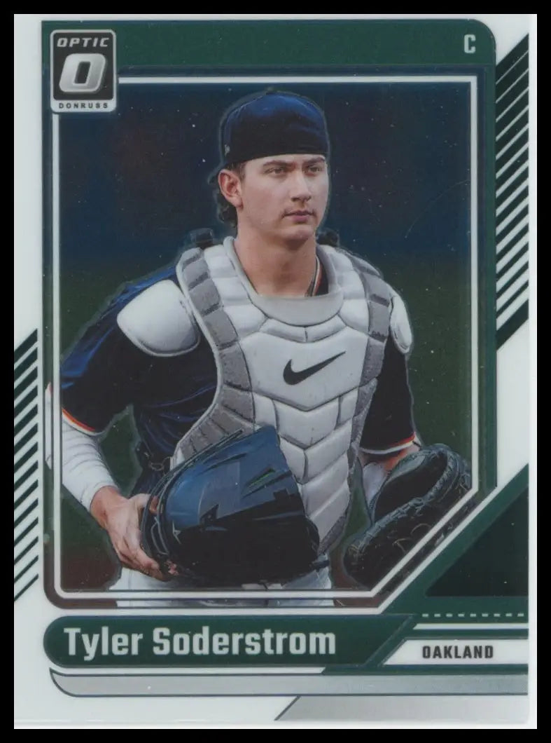 2024 Donruss - Optic Tyler Soderstrom 70 Oakland Athletics Baseball NM - Baseball Card Single