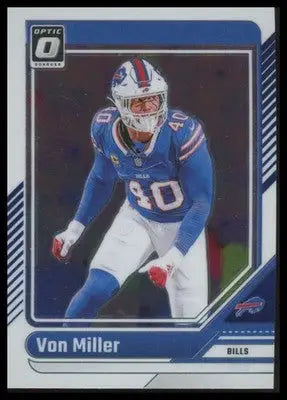 2024 Donruss Optic Von Miller 25 Buffalo Bills