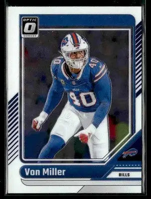 2024 Donruss Optic Von Miller #25 Buffalo Bills - Football Card Single