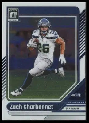 2024 Donruss Optic Zach Charbonnet 179 Seattle Seahawks