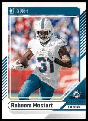 2024 Donruss Raheem Mostert 282 Miami Dolphins - Football Card Single