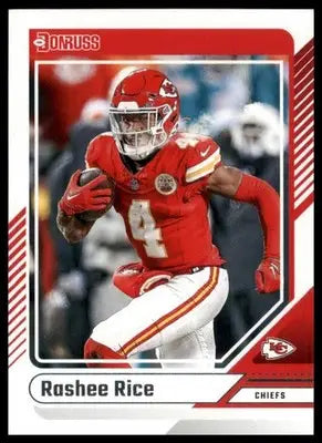 2024 Donruss Rashee Rice 233 Kansas City Chiefs - Football Card Single
