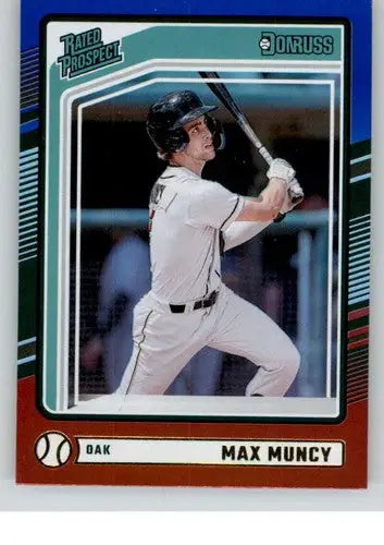 2024 Donruss Red and Blue #183 Max Muncy NM-MT RC Rookie Rated Prospect ID:74782 - Baseball Card Single