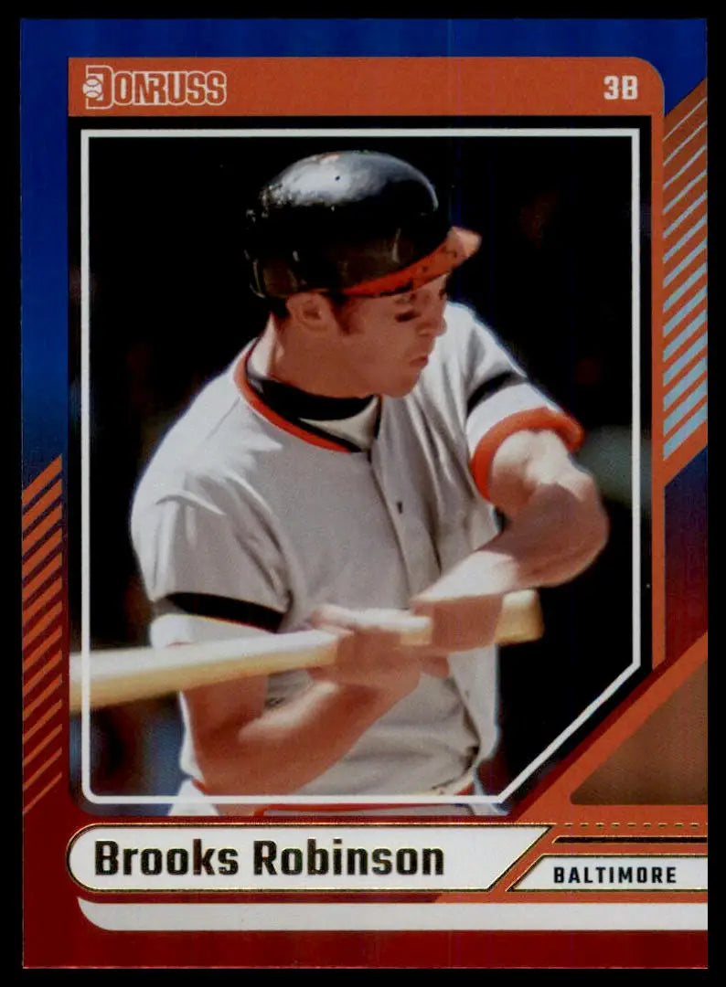 2024 Donruss - Red and Blue Brooks Robinson 29 Baltimore Orioles NM - Baseball Card Single