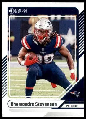 2024 Donruss Rhamondre Stevenson 174 New England Patriots