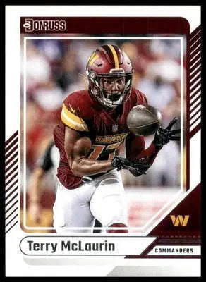 2024 Donruss Terry McLaurin 34 Washington Commanders - Football Card Single