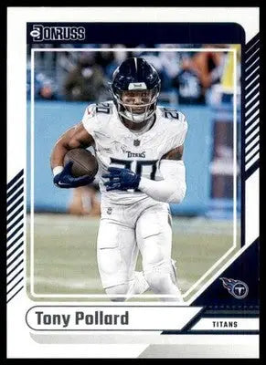 2024 Donruss Tony Pollard 194 Tennessee Titans - Football Card Single
