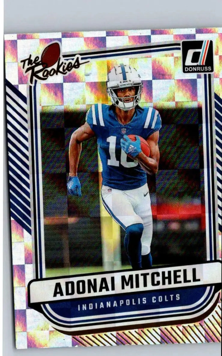 2024 Donruss #TR-23 Adonai Mitchell The Rookies - Football Card Single