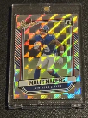 2024 Donruss #TR-34 Malik Nabers The Rookies - Football Card Single