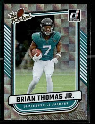 2024 Donruss #TR-8 Brian Thomas Jr. The Rookies - Football Card Single