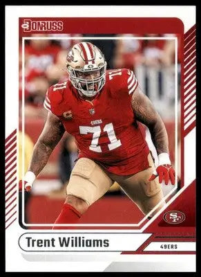 2024 Donruss Trent Williams 277 San Francisco 49ers - Football Card Single