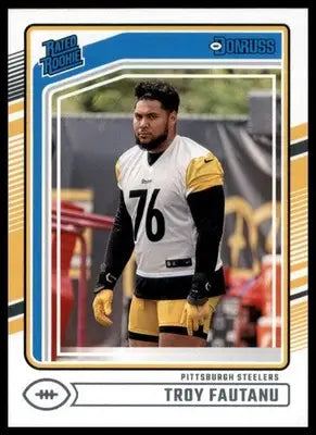 2024 Donruss Troy Fautanu RC 360 Pittsburgh Steelers - Football Card Single