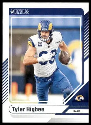2024 Donruss Tyler Higbee 186 Los Angeles Rams - Football Card Single
