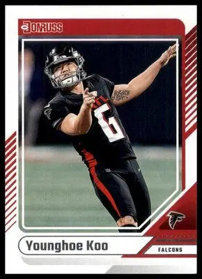 2024 Donruss Younghoe Koo 206 Atlanta Falcons - Football Card Single