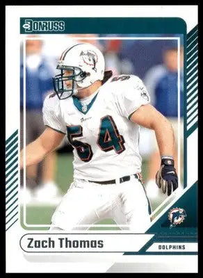 2024 Donruss Zach Thomas 234 Miami Dolphins - Football Card Single