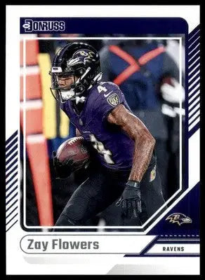 2024 Donruss Zay Flowers 278 Baltimore Ravens - Football Card Single