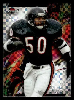 2024 Finest #12 Mike Singletary Checkerboard Refractor - Football Card Single