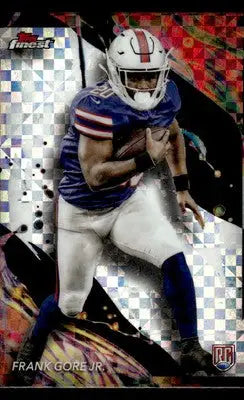 2024 Finest #181 Frank Gore Jr. Checkerboard Refractor - Football Card Single