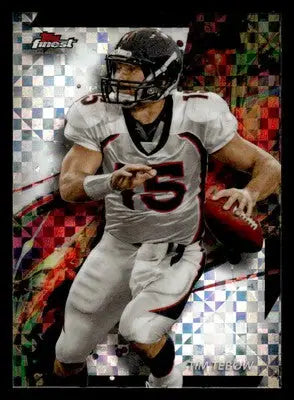 2024 Finest #23 Tim Tebow Checkerboard Refractor - Football Card Single