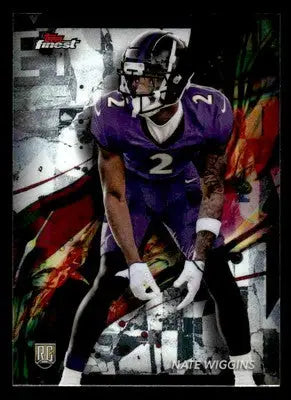 2024 Finest #51 Nate Wiggins - Football Card Single