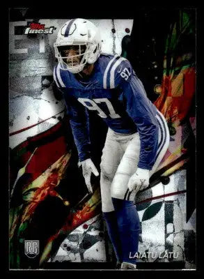 2024 Finest #58 Laiatu Latu RC Indianapolis Colts - Football Card Single