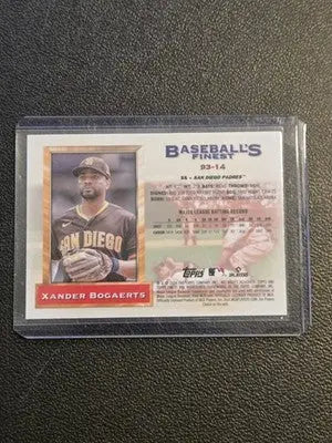 2024 Finest #93-14 Xander Bogaerts What If... 1993 Finest Prototypes - Baseball Card Single