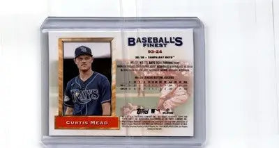 2024 Finest #93-24 Curtis Mead What If... 1993 Finest Prototypes - Baseball Card Single