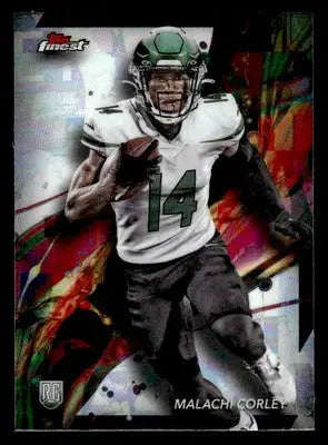 2024 Finest #93 Malachi Corley Refractor - Football Card Single