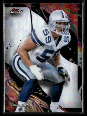 2024 Finest Dat Nguyen #111 Refractor Dallas Cowboys