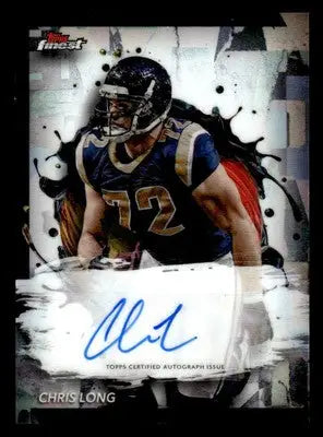 2024 Finest #FA-CL Chris Long Finest Autographs - Football Card Single