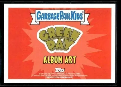 2024 Garbage Pail Kids: Green Day 21st Century Buffet #AA-8 Album Art Blue #/99 - Non-Sports Card Single
