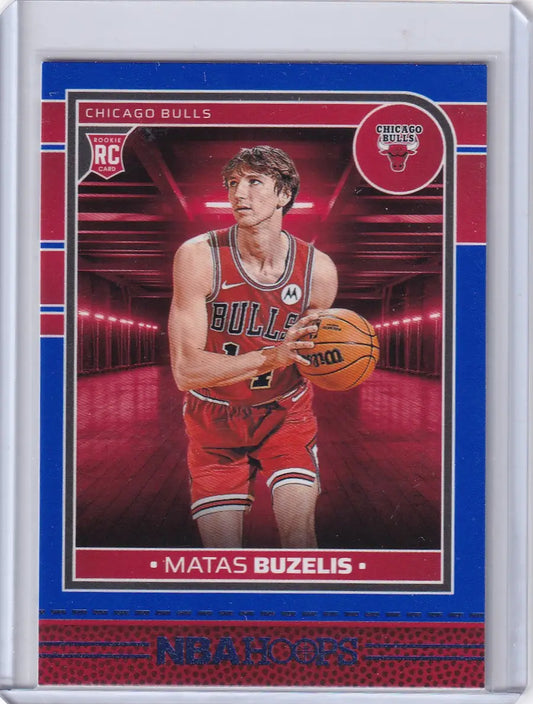 2024 HOOPS #241 MATAS BUZELIS BLUE- CHICAGO BULLS - Basketball Card Single