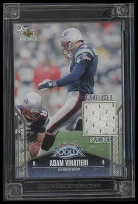 2024 Jersey Fusion Adam Vinatieri Game Used Swatch - Football Card Single