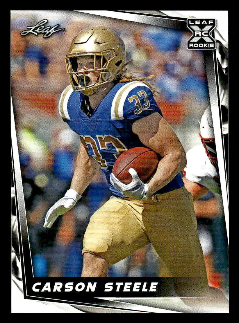 2024 Leaf #48 Carson Steele - Football Card Single