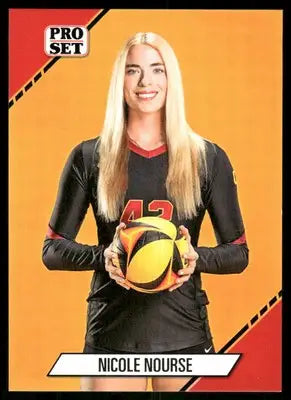 2024 Leaf Beach Volleyball Nicole Nourse #19 Volleyball - Other