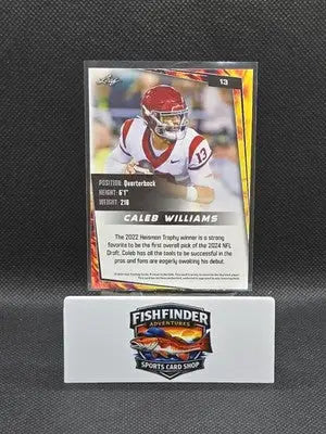 2024 Leaf - Caleb Williams #13 (RC) - Football Card Single