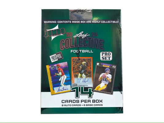 2024 Leaf Collective Football Hobby Jumbo Box - Sports Card Hobby Boxes
