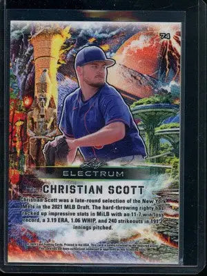 2024 Leaf Electrum Christian Scott #74 39/99 Baseball